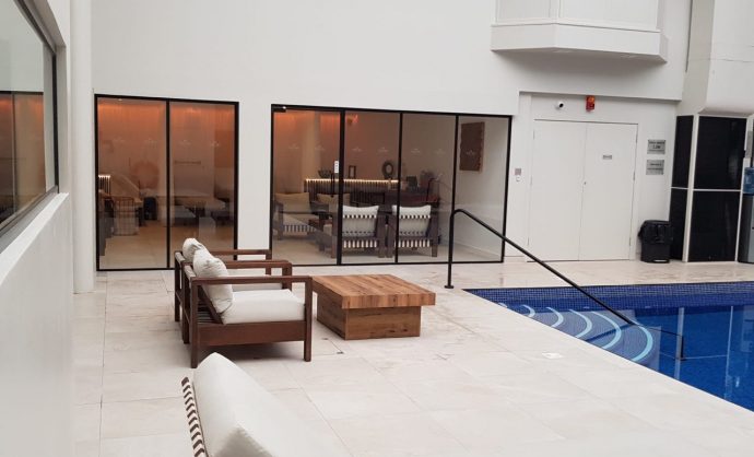 Glass Partitions for Swimming Pool and Wet Areas-Photo №12