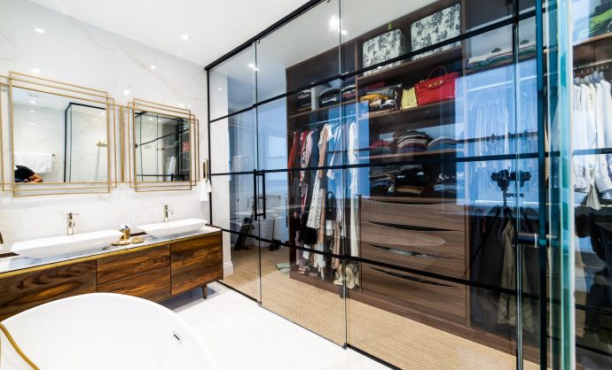 Glass Room Partition Residential-Photo №4