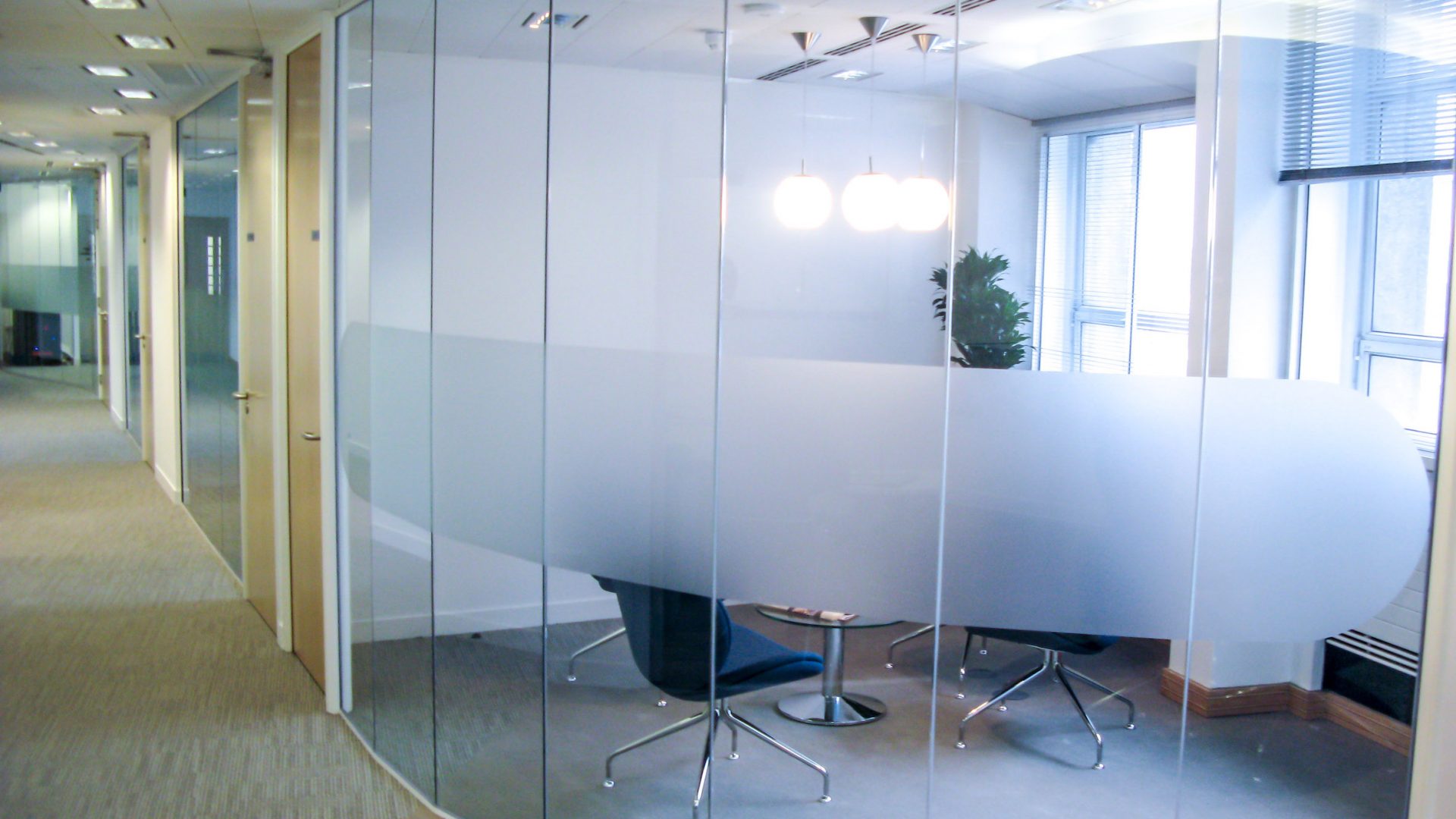 Oil & Gas UK office glass walls Oil & Gas UK office glass walls