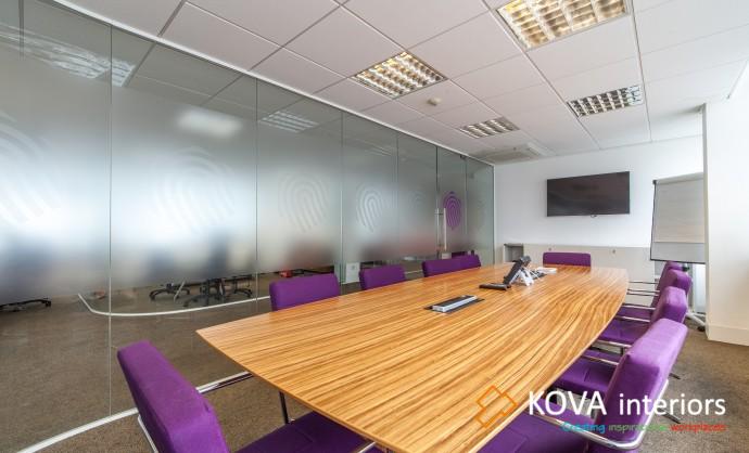 Acoustic glass partition-Photo №8