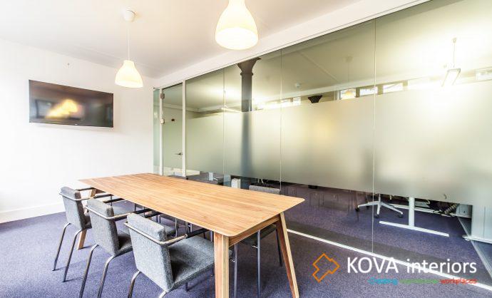 Acoustic glass partition-Photo №9