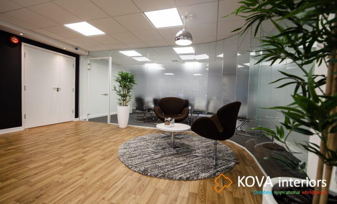 Acoustic glass partition-Photo №12