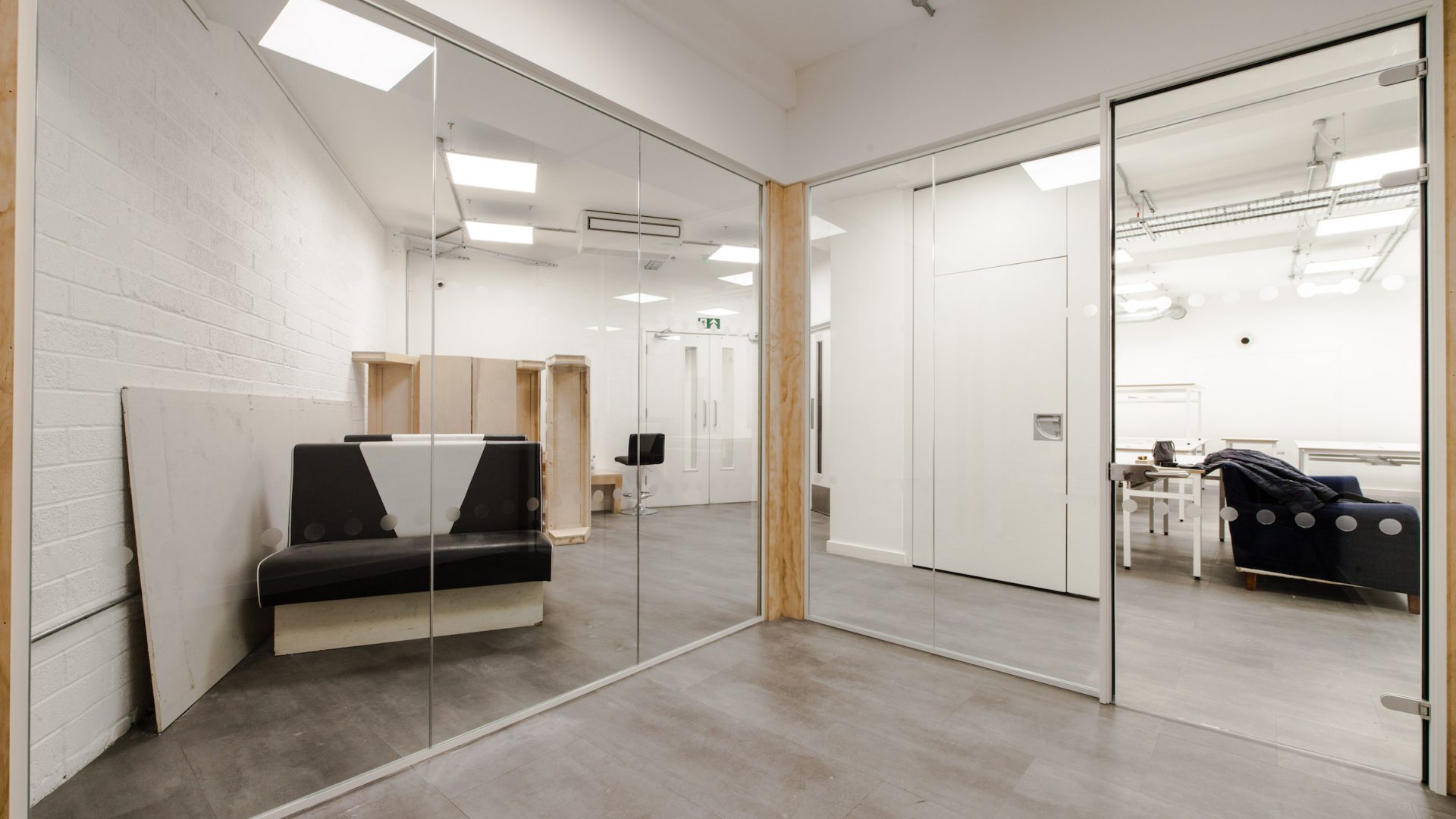 Brew glass office wall Brew glass office wall