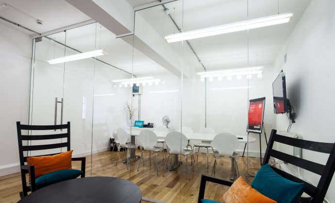 Acoustic glass partition-Photo №5