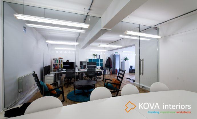 Acoustic glass partition-Photo №11