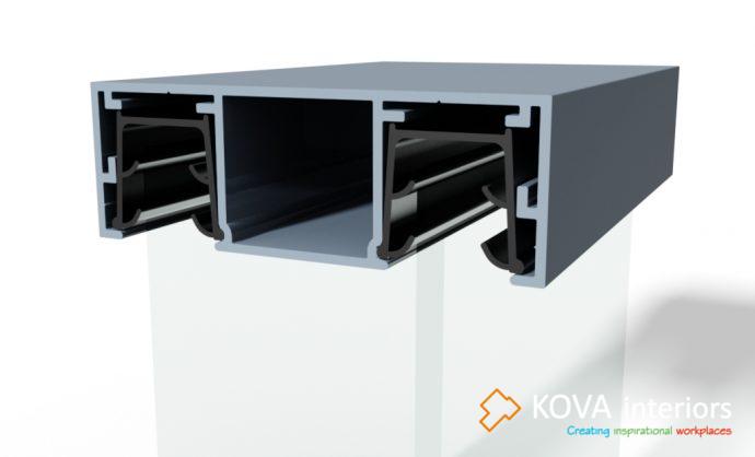Frosted Glass Partition-Photo №19