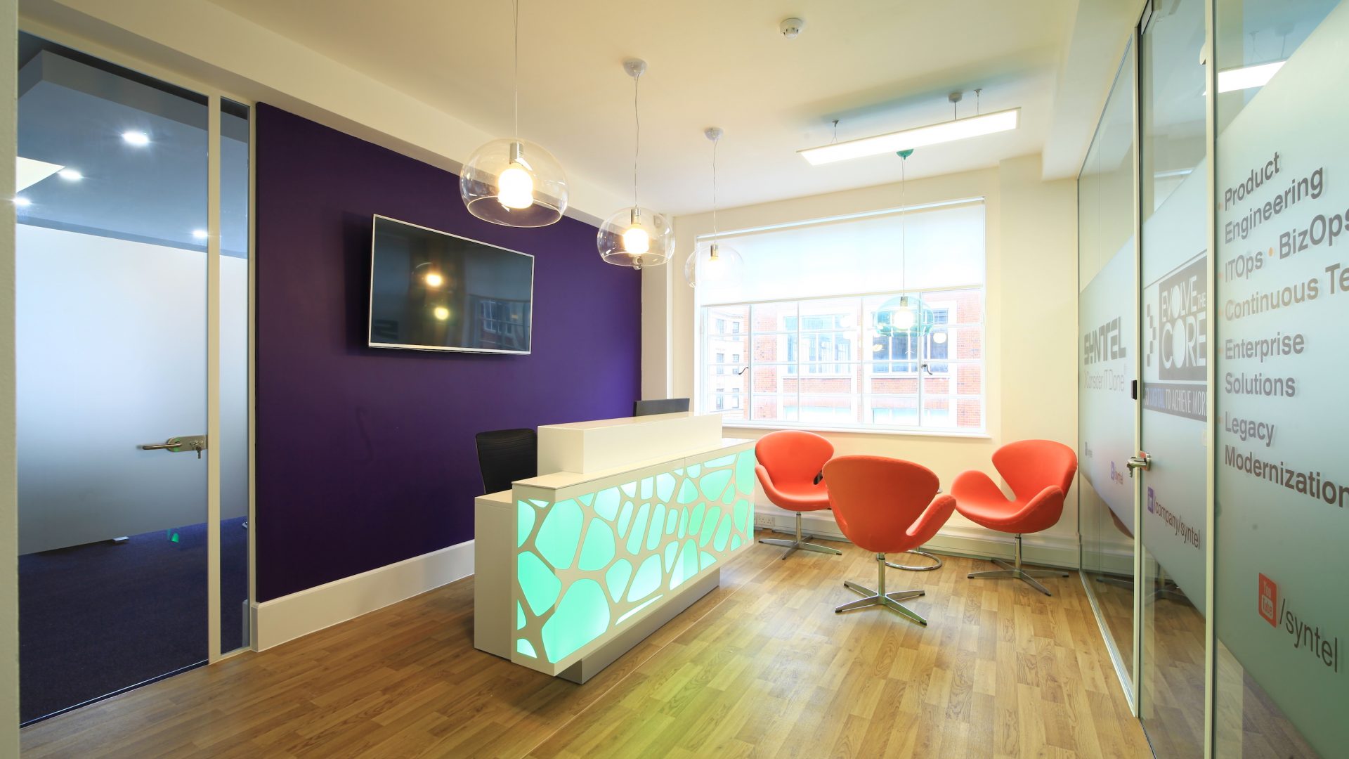 Syntel Glass Partition Syntel Glass Partition