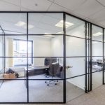 Industrial Style Black Framed Partition-thumbnail №20