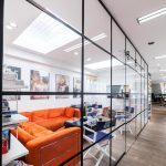 Industrial Style Black Framed Partition-thumbnail №56