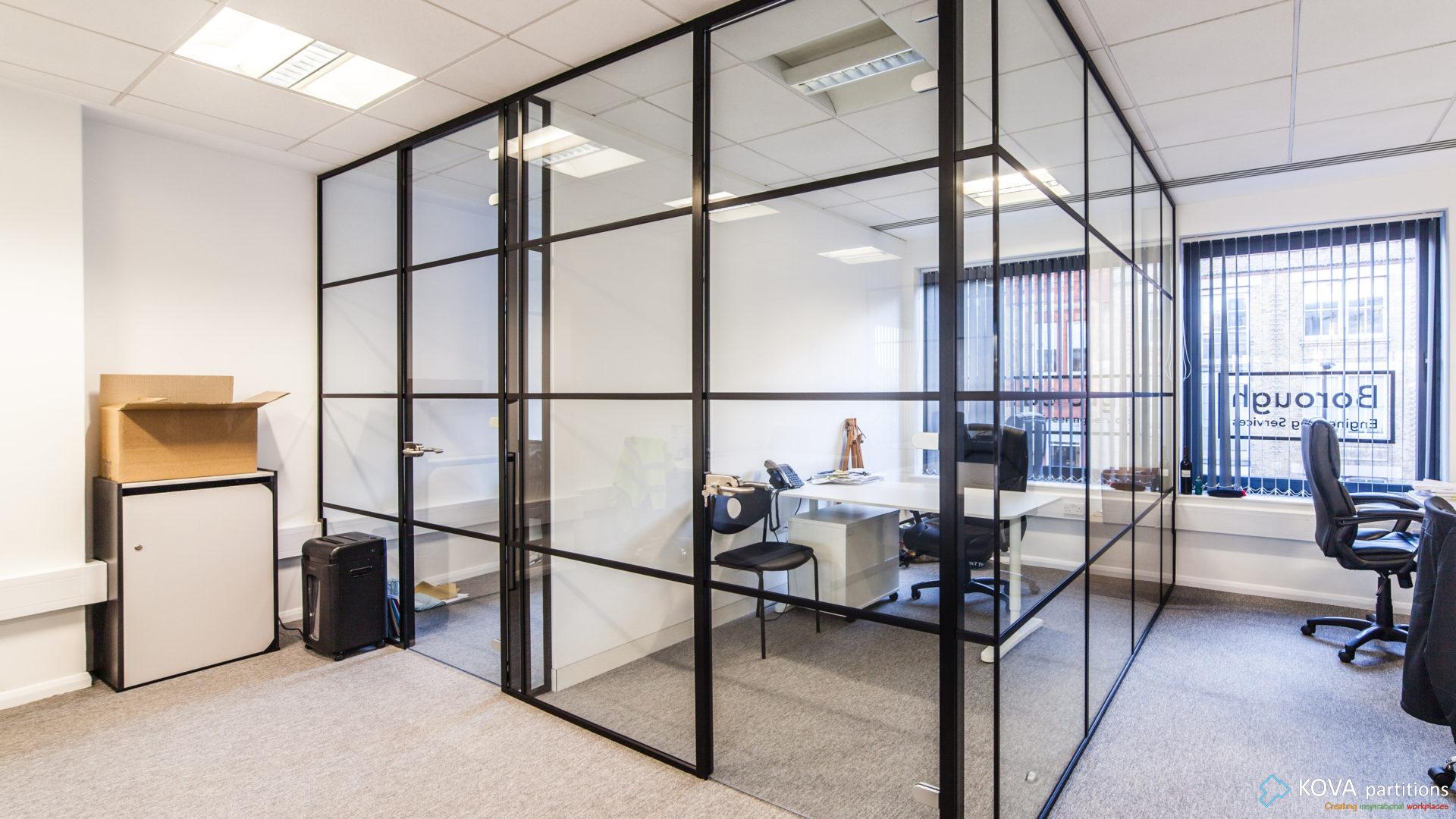 Work examples Black framed partition-Photo №8 Work examples Black framed partition-Photo №8