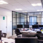 Industrial Style Black Framed Partition-thumbnail №16