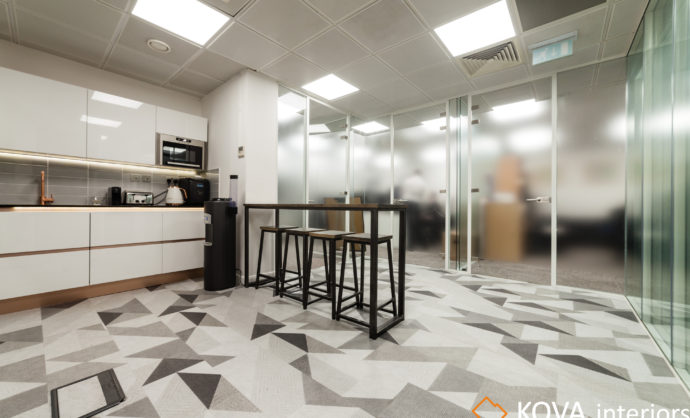 Acoustic glass partition-Photo №1