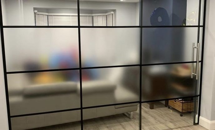 Glass Room Partition Residential-Photo №9