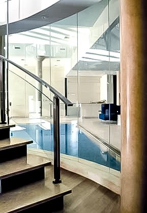 Glass Partitions for Swimming Pool and Wet Areas-Photo №10