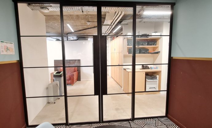 Glass Room Partition Residential-Photo №11