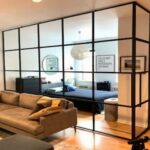 Industrial Style Black Framed Partition-thumbnail №67