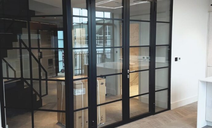 Aluminium Frame Glass Partition-Photo №109
