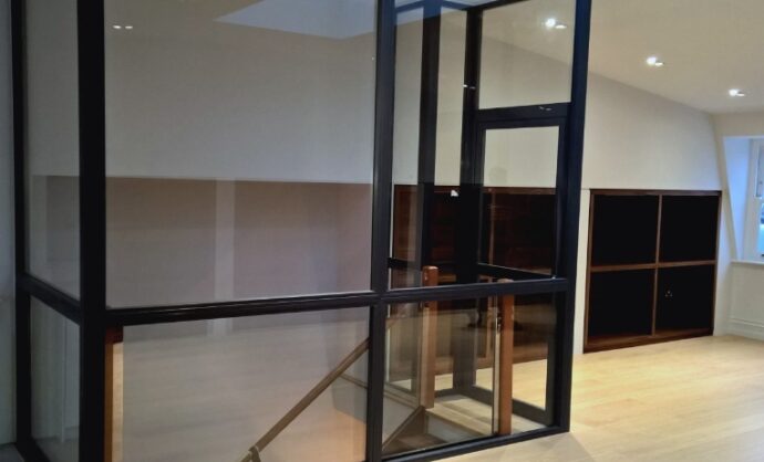 Aluminium Frame Glass Partition-Photo №105