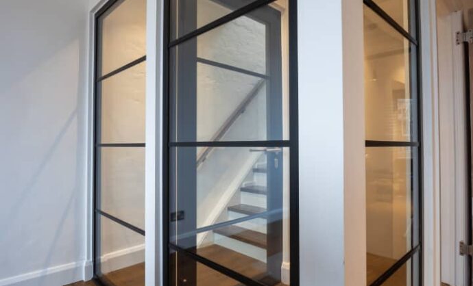 Aluminium Frame Glass Partition-Photo №101
