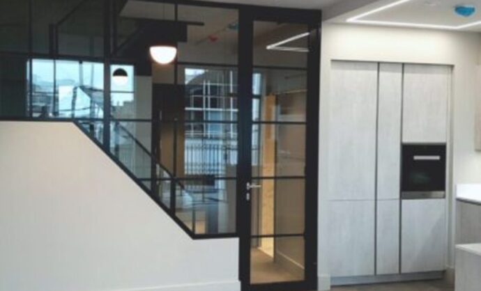 Aluminium Frame Glass Partition-Photo №95