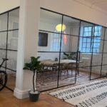 Industrial Style Black Framed Partition-thumbnail №8