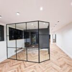 Industrial Style Black Framed Partition-thumbnail №65