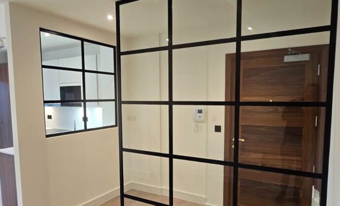 Aluminium Frame Glass Partition-Photo №92