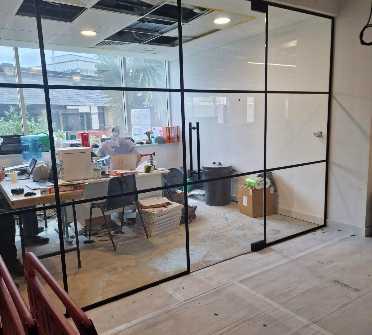 Work examples Black framed partition-Photo №34 Work examples Black framed partition-Photo №34