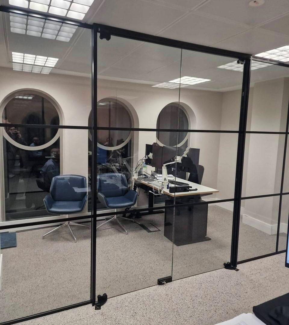 Work examples Black framed partition-Photo №43 Work examples Black framed partition-Photo №43