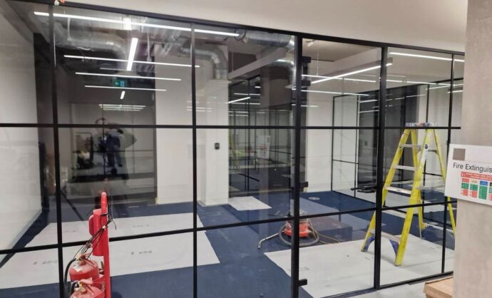 Aluminium Frame Glass Partition-Photo №87