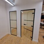 Industrial Style Black Framed Partition-thumbnail №61