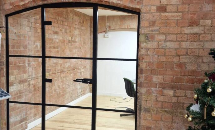 Aluminium Frame Glass Partition-Photo №84