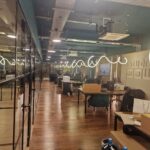 Industrial Style Black Framed Partition-thumbnail №55