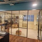 Industrial Style Black Framed Partition-thumbnail №54