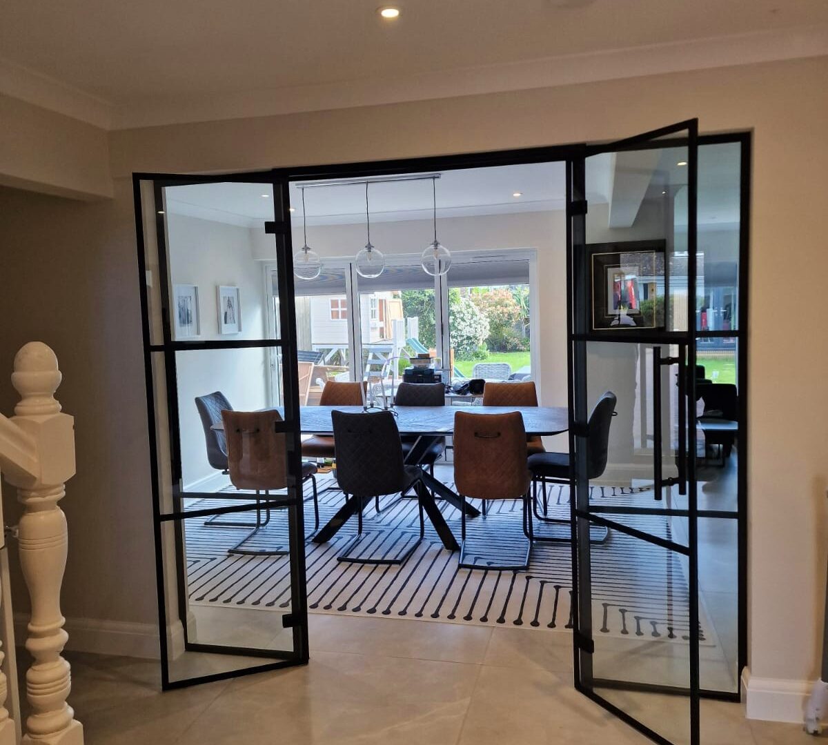 Work examples Black framed partition-Photo №65 Work examples Black framed partition-Photo №65