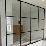 Industrial Style Black Framed Partition-thumbnail №51