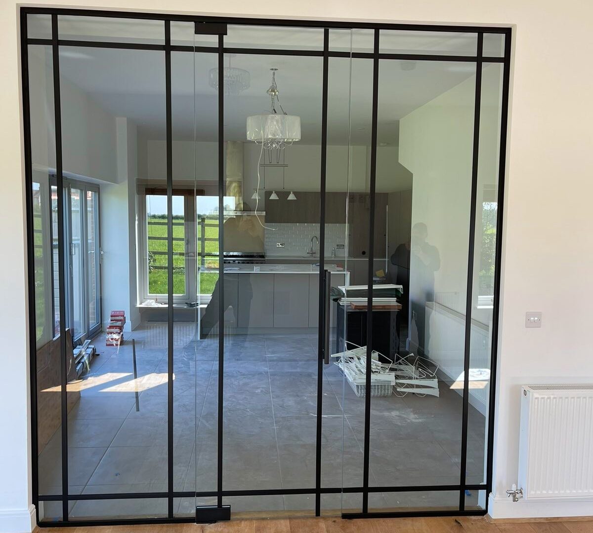 Work examples Black framed partition-Photo №68 Work examples Black framed partition-Photo №68