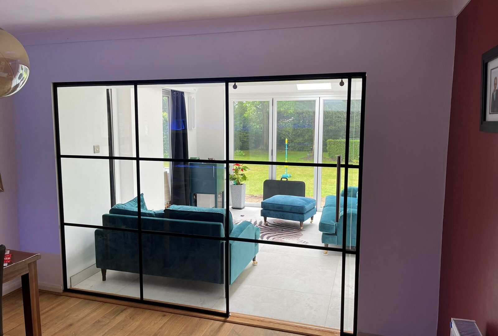 Work examples Black framed partition-Photo №69 Work examples Black framed partition-Photo №69