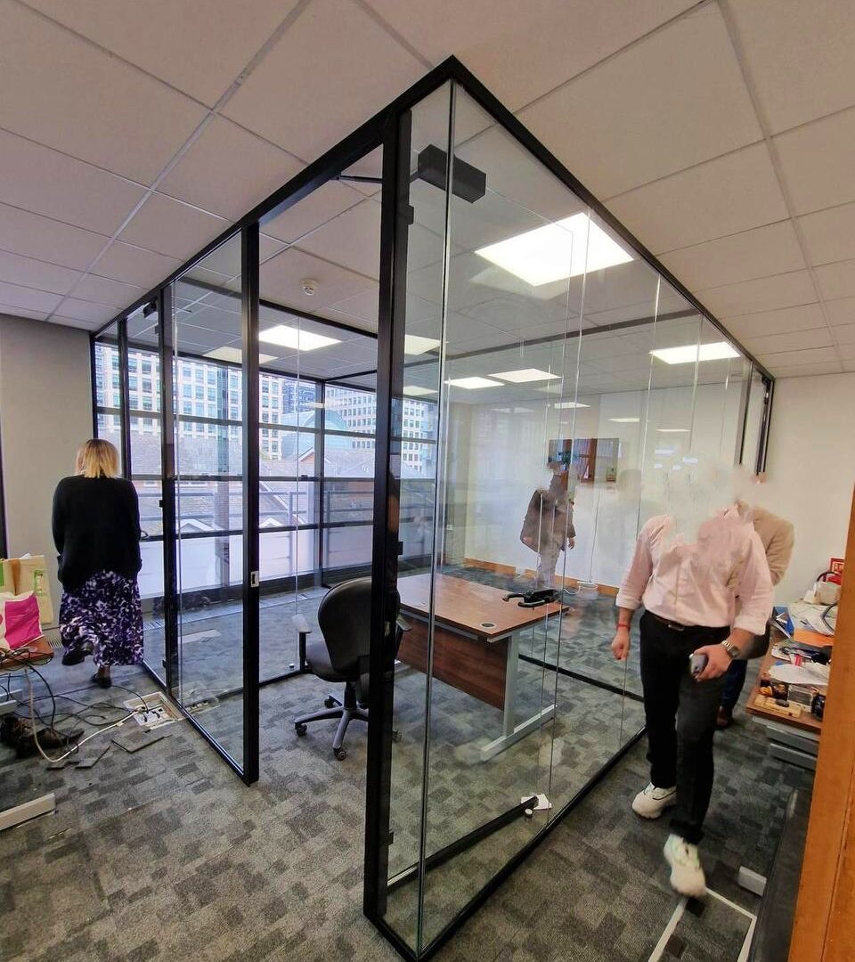 Work examples Black framed partition-Photo №42 Work examples Black framed partition-Photo №42
