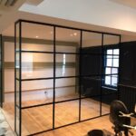 Industrial Style Black Framed Partition-thumbnail №12