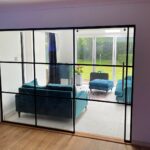 Industrial Style Black Framed Partition-thumbnail №47