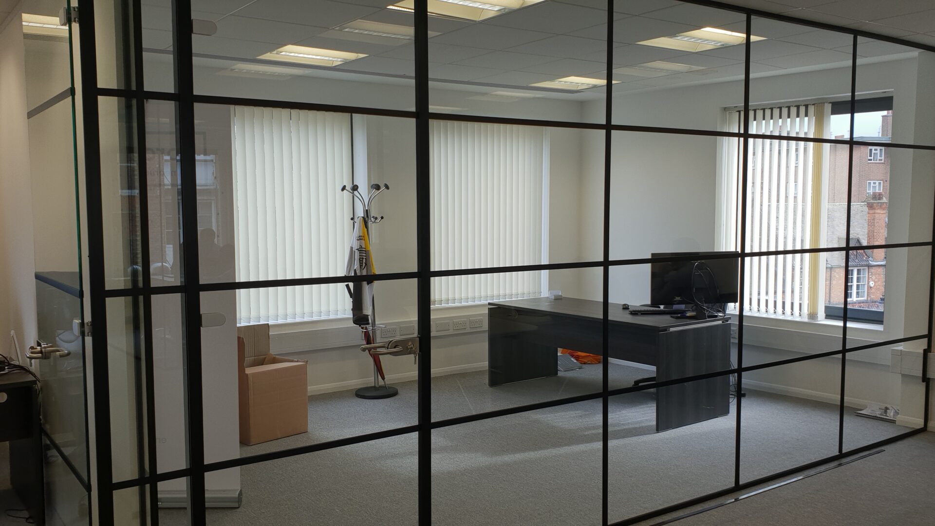 Work examples Black framed partition-Photo №75 Work examples Black framed partition-Photo №75