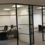 Industrial Style Black Framed Partition-thumbnail №43