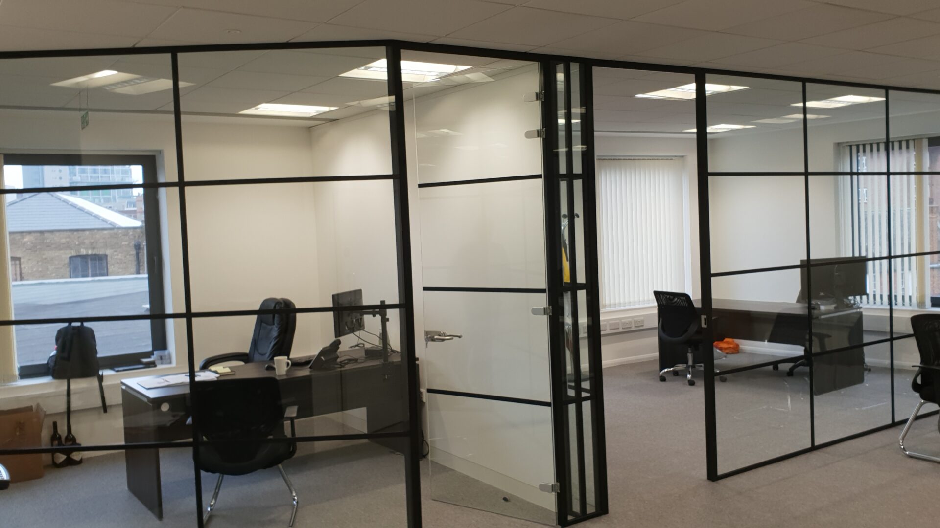 Work examples Black framed partition-Photo №76 Work examples Black framed partition-Photo №76