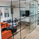 Industrial Style Black Framed Partition-thumbnail №6