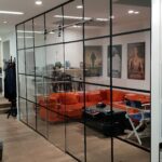 Industrial Style Black Framed Partition-thumbnail №44