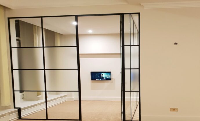 Glass Room Partition Residential-Photo №20