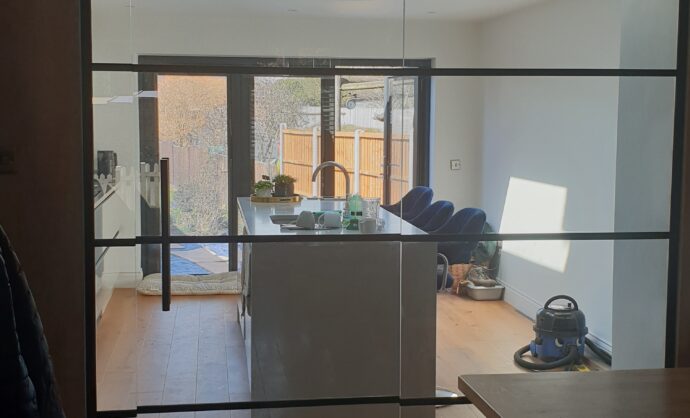 Aluminium Frame Glass Partition-Photo №50