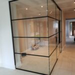 Industrial Style Black Framed Partition-thumbnail №35