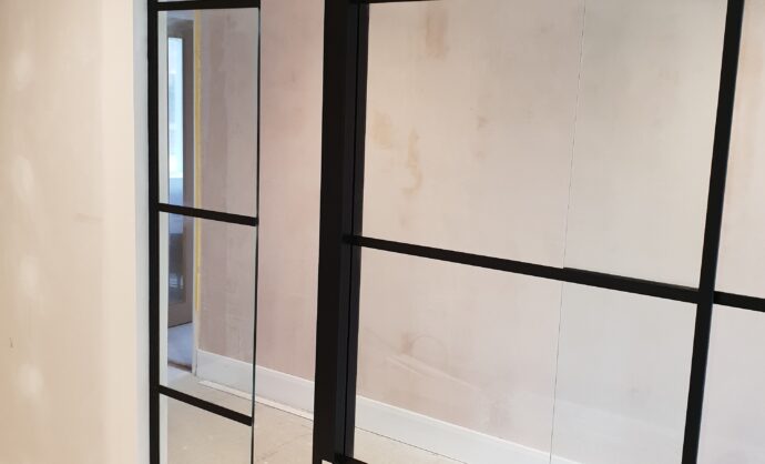 Aluminium Frame Glass Partition-Photo №56